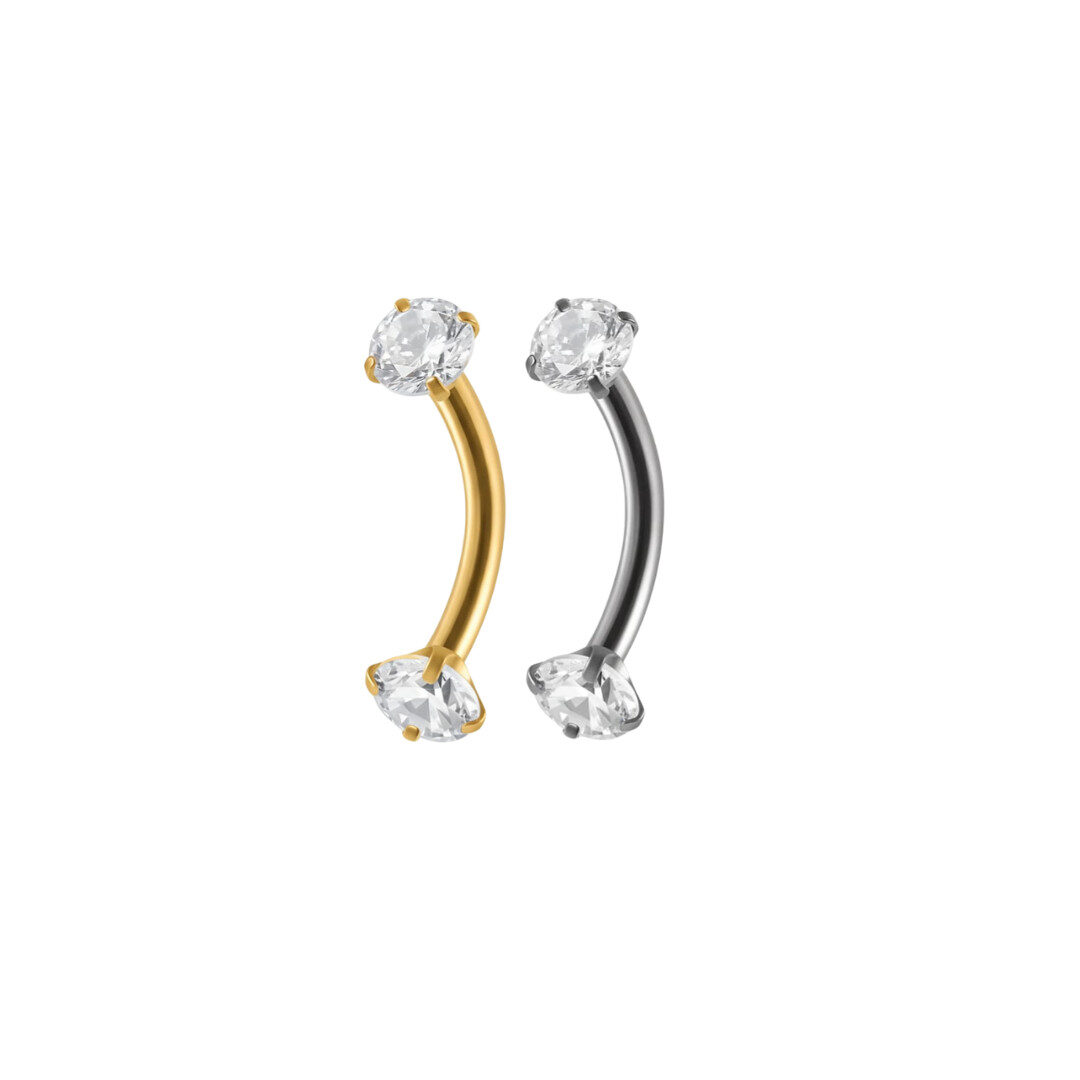 Piercing Ceja Zirconia
