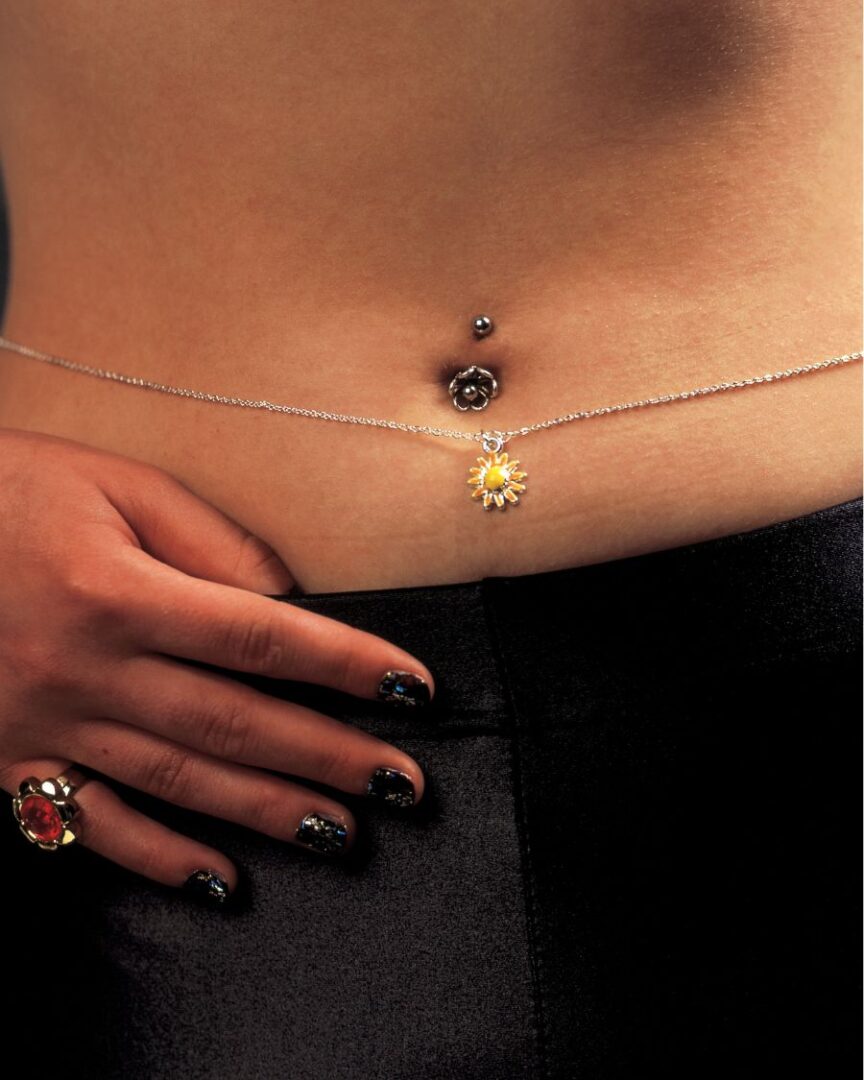 Piercing ombligo