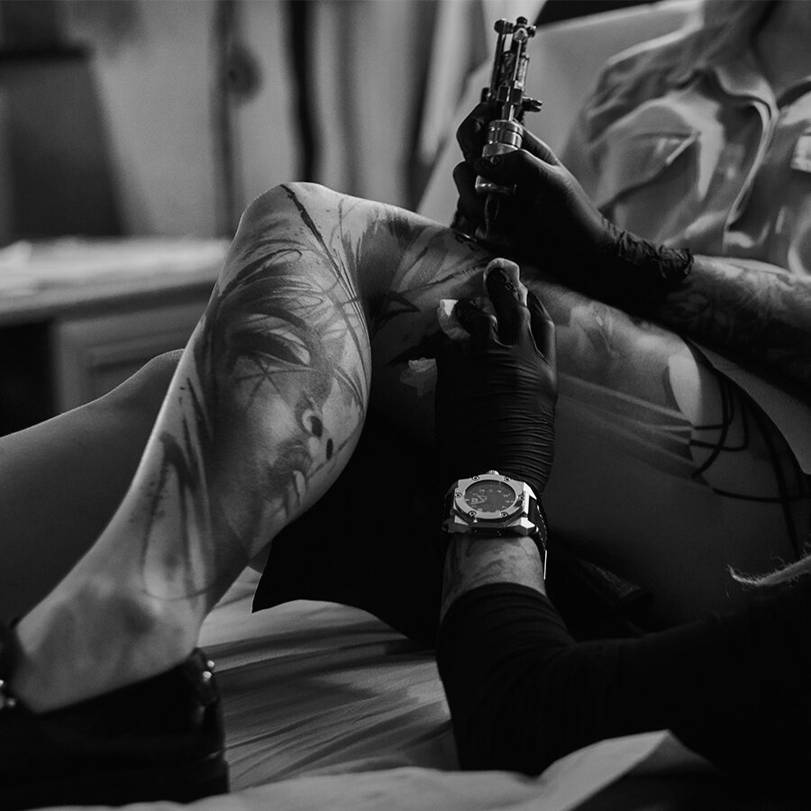 Servicio de tatuajes
